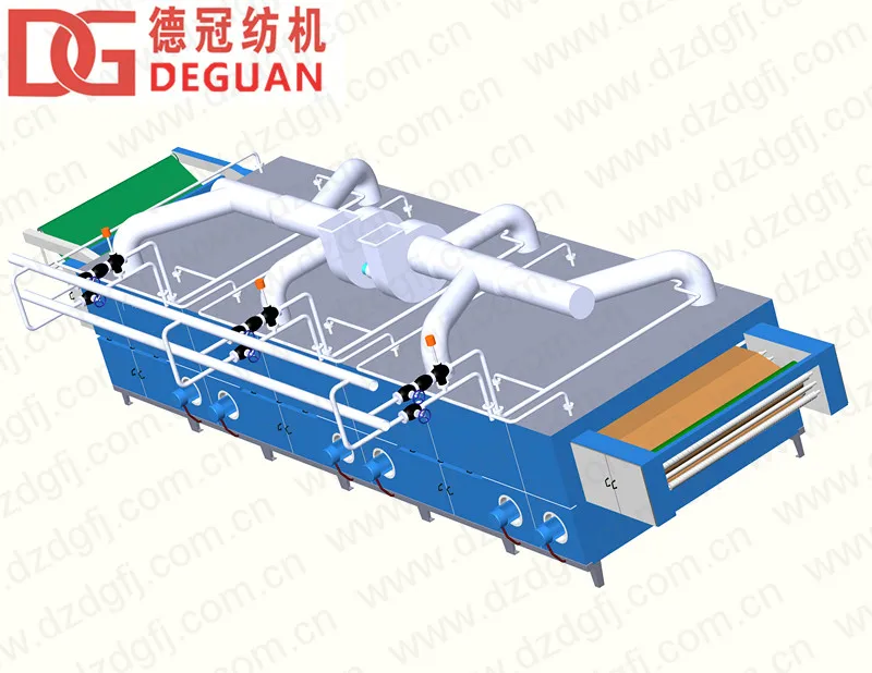 Loosen Dryer for Tubular Fabric and Open Width Fabric of DEGUAN Textile Finishing Machine