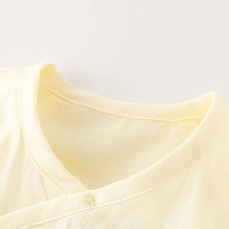 SAMBEDE, 100% хлопок, оригинальный Топ для новорожденных, одежда для детей 0-3 месяцев, простые кимоно для малышей M7X10067