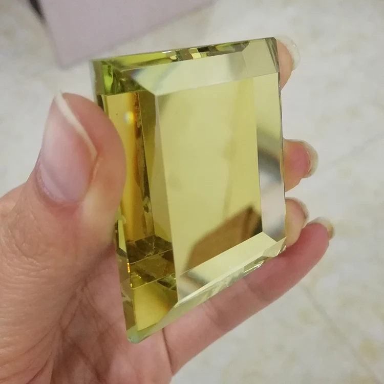 
8 мм толщиной алмазной формы кирпичная зеркальная Золотая настенная мозаичная плитка 