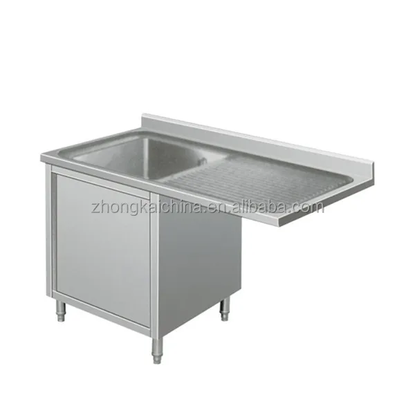 Metal Kitchen Sink Base Cabinet Stainless Steel 026 Jpg