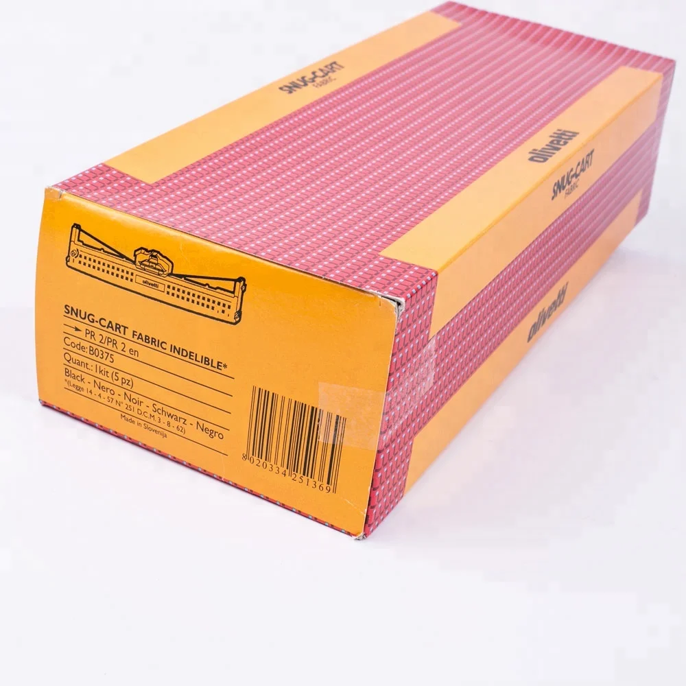 Original Olivetti PR2E PR2 Plus Passbook Printer Ribbon Cartridge 14M Length B0375
