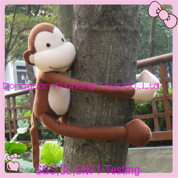Factory Customize Long Legs and Hands Plush Monkey Soft Baby Toy
