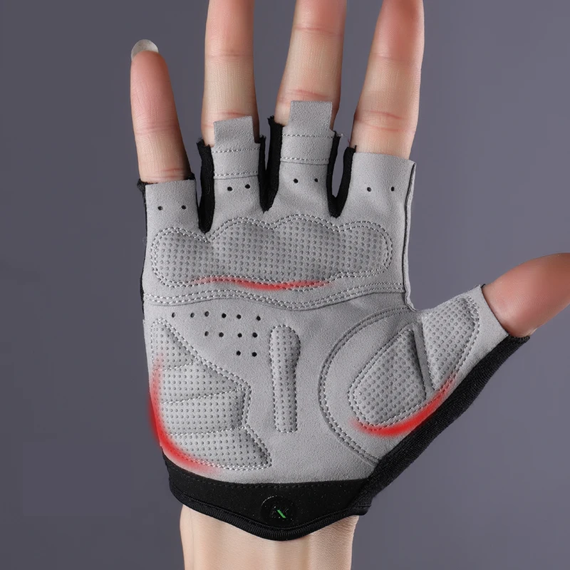 OEM Нескользящие уличные Нескользящие велосипедные летние спортивные перчатки унисекс с защитой от пота