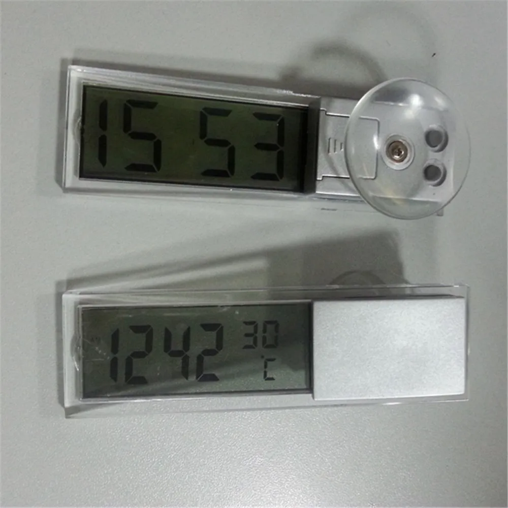 wireless temperature and clock meter car