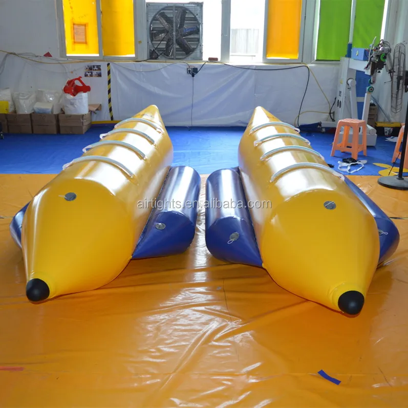 Inflatable Water Games Floating Inflatable Boat 9 Persons Banana Boat