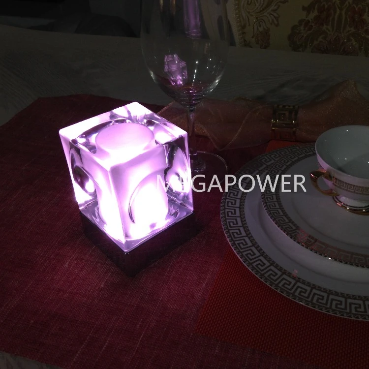 New Arrival Fashion Battery Led Candle Desk Lamp Rechargeable