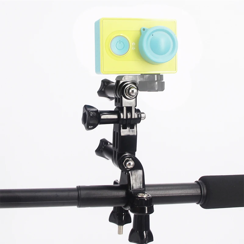 Bar Pole Handlebar Tri-Clamp Mount for Nuovo Mini Sport Action Camera R360 