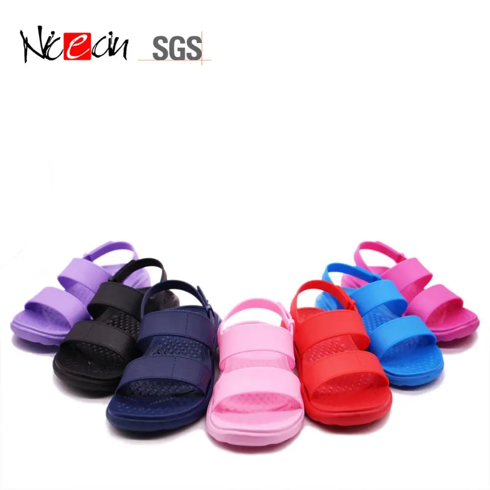 Черные повседневные удобные пляжные сандалии, летние тапочки, детская обувь на заказ