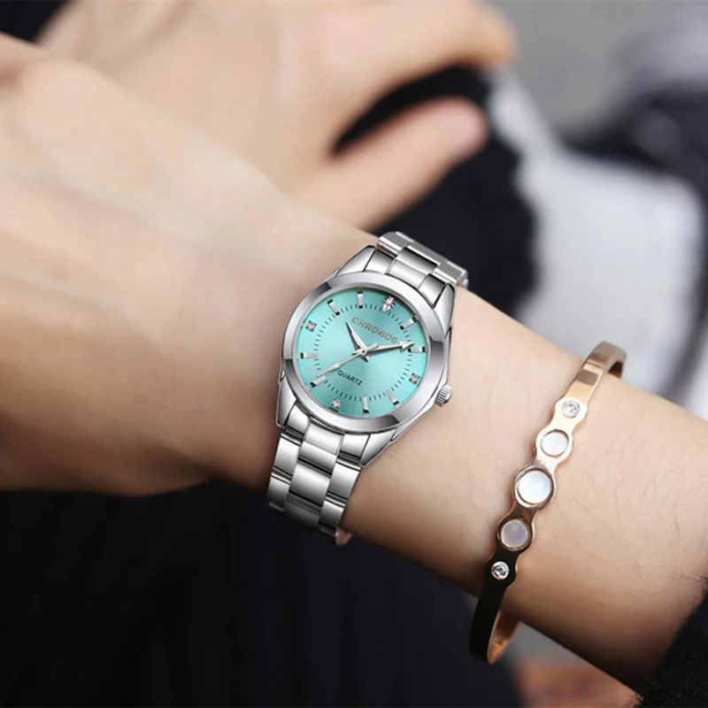 Chronos Watch Women Luxury Quartz Watch Waterproof Ladies Wrist Watches Stainless Steel Relogio Feminino