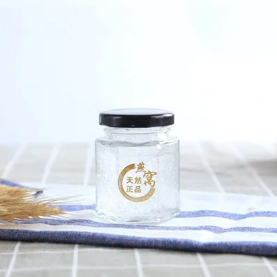 Youcheng 85ml 100ml Small Hexagon Bird S Nest Honey Jam Glass Jar Buy Glass Jar Small Honey Jar Glass Jam Jar Glass Product On Alibaba Com