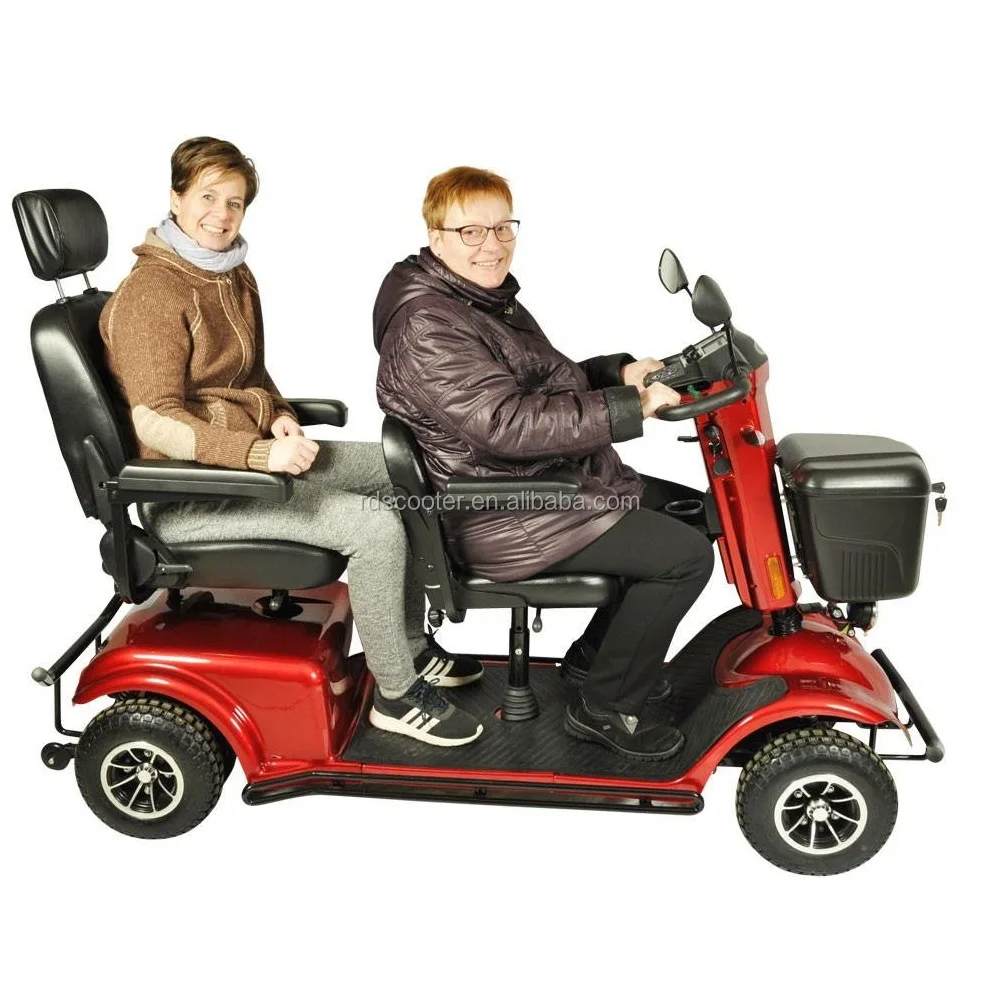 Source Double Seat Electric Scooter Two People Scooter on