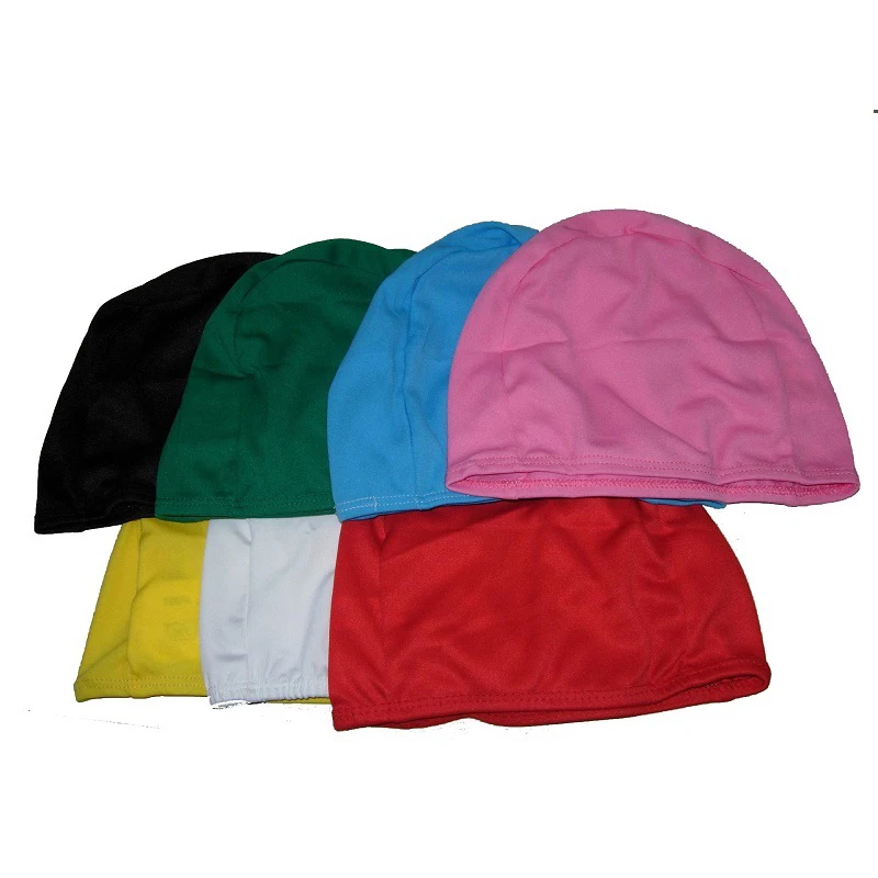 polyester swim hat