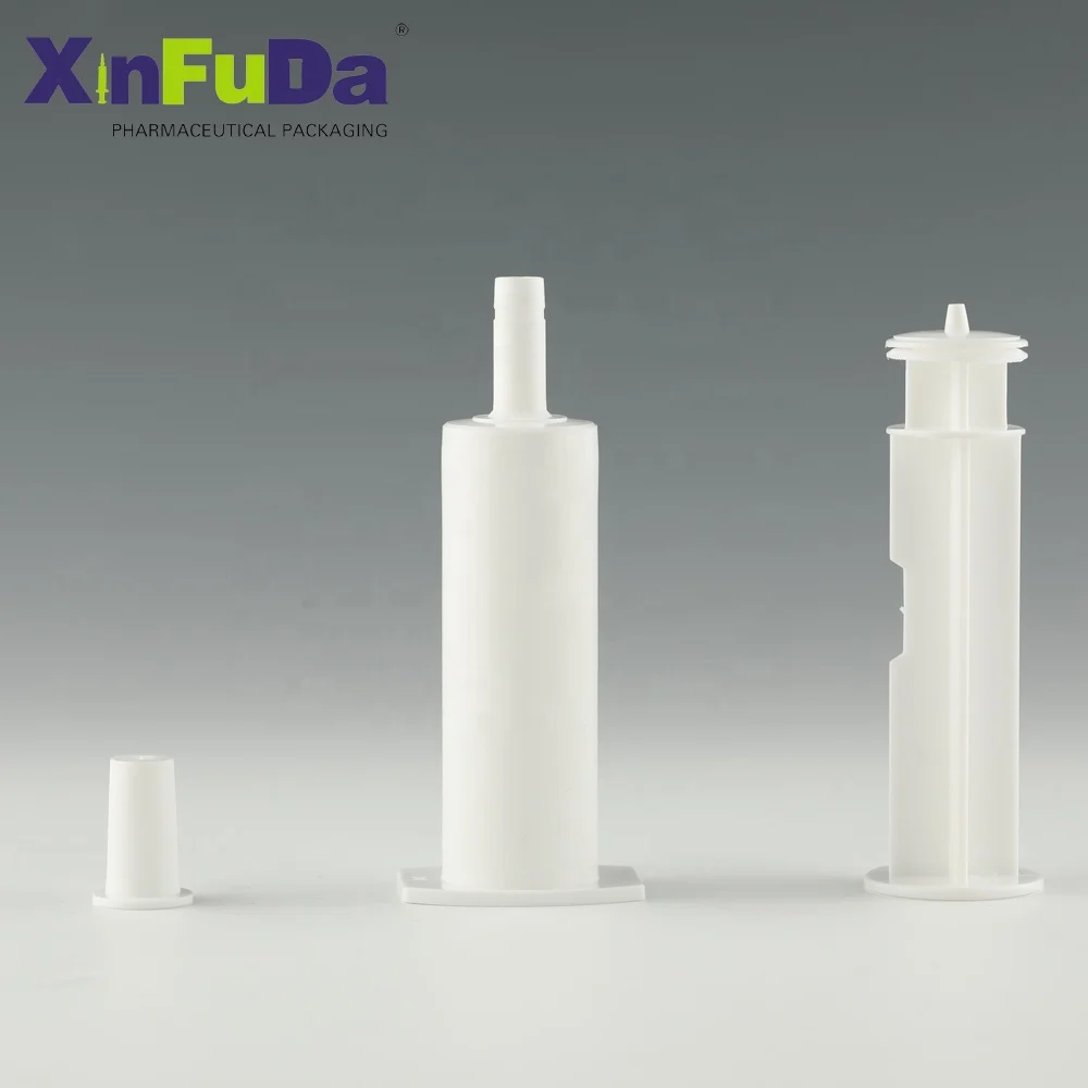 Plastic HDPE Container Empty Food Syringe Custom Veterinary Injectors 20ml Feeding Syringes for Packaging Animal Pharmaceutical