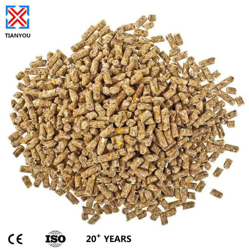 1 Ton Per Hour Capacity Poultry Feed Pellet Mill Machine