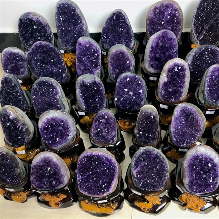 Factory Direct Cheap Small Amethyst Cave Geodes for Sale