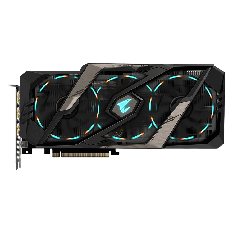 GIGABYTE AORUS GeForce RTX 2080 Ti 11G Used Graphics Card with 11G GDDR6 352 Bit Memory Powered by GeForce RTX 2080 Ti