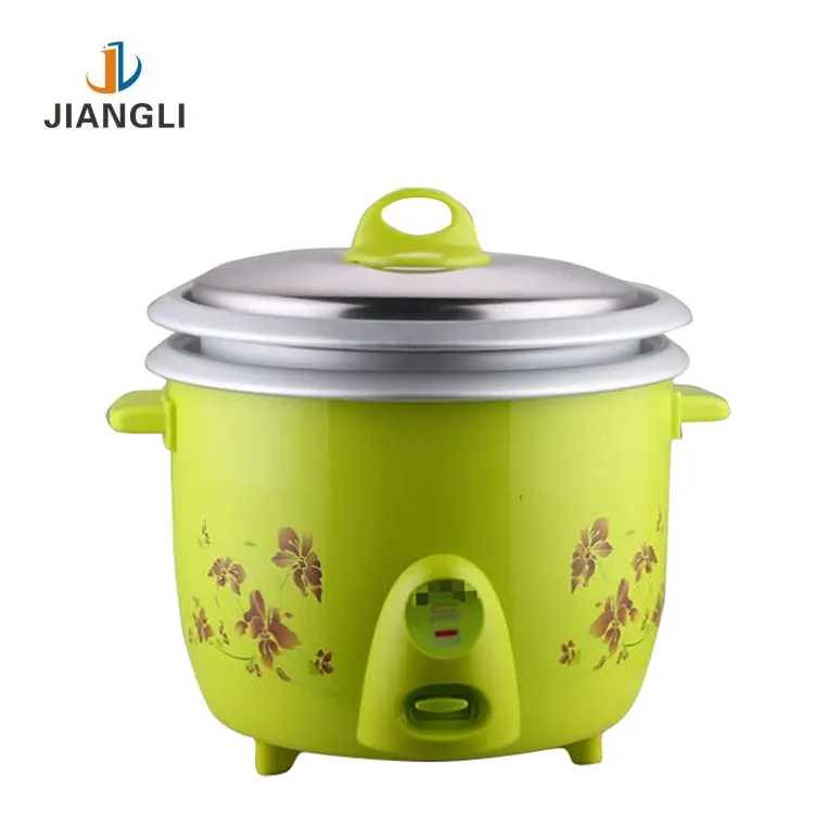 Household Against Hot Cheapest Green Print Flower National Rice Cooker