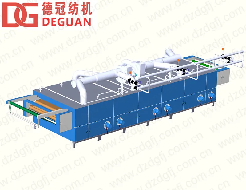 Loosen Dryer for Tubular Fabric and Open Width Fabric of DEGUAN Textile Finishing Machine