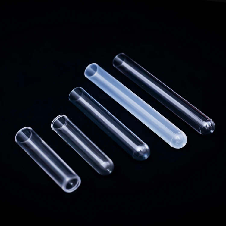 Disposable Laboratory Different Types Plastic test Tube with Screw Cap