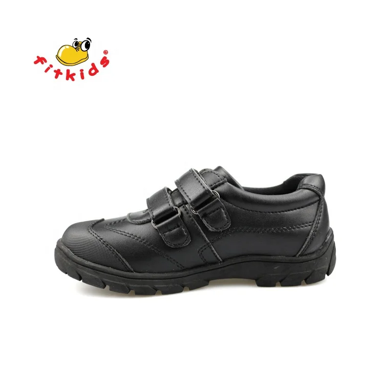 Униформа fitkids для мальчиков, черная школьная обувь