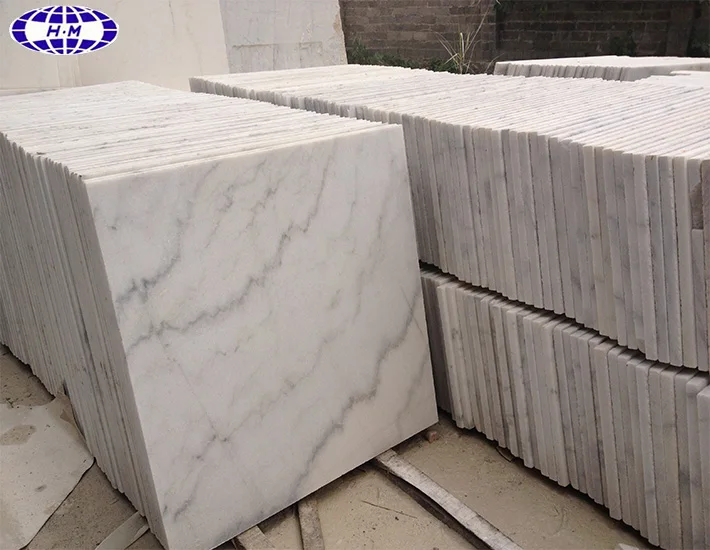 Hot Sale Floor Tiles Chinese Guangxi White Marble
