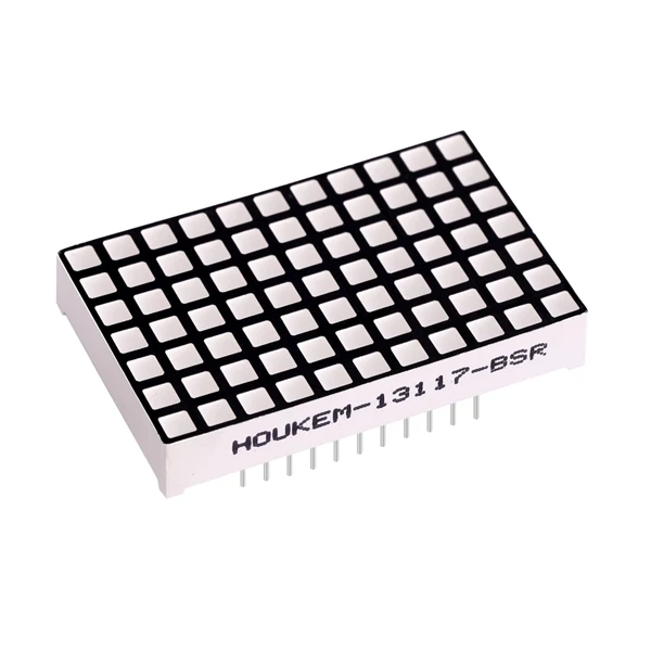 Common Anode Amber Led Dot matrix 11x7 Led matrix square