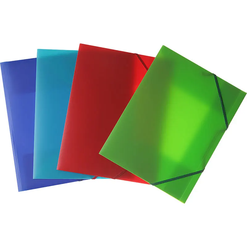 202 China Supplier A4 Size Office File Pp Plastic Document Wallet Bag