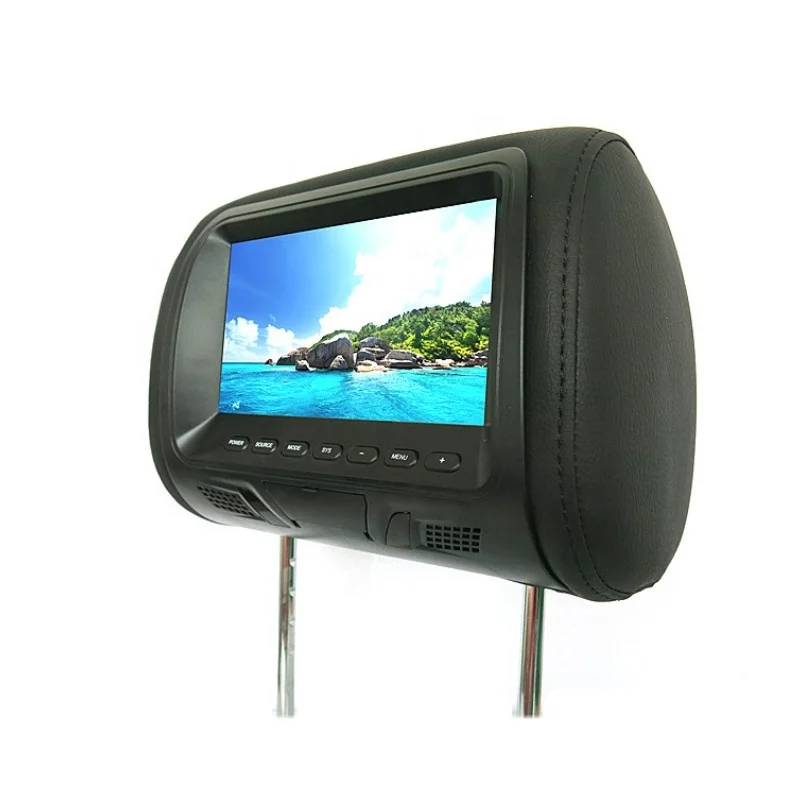 7 Inch Car Headrest Monitor With Touch Screen