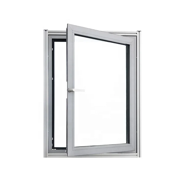 Minglei German standard high quality triple glazed thermal break aluminium tilt turn windows