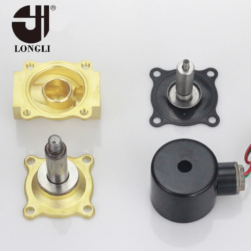 Нейтральная упаковка 2W-160-15 латунный автоматический дренажный электромагнитный клапан 220 В переменного тока