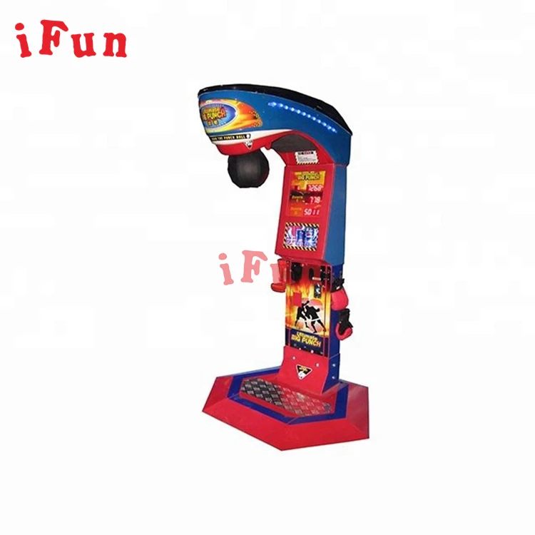 Ifun Park Coin Operated Boxing Game Machine Sport Arcade Boxing Machine Punching And Kicking