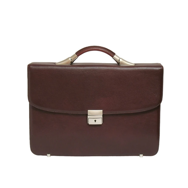 personalized leather briefcase