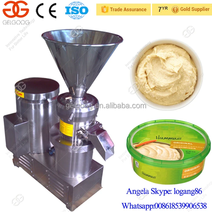 Buy Wholesale China Industrial Hummus Making Machine Chickpeas Puree  Production Line & Hummus Making Machine at USD 30000
