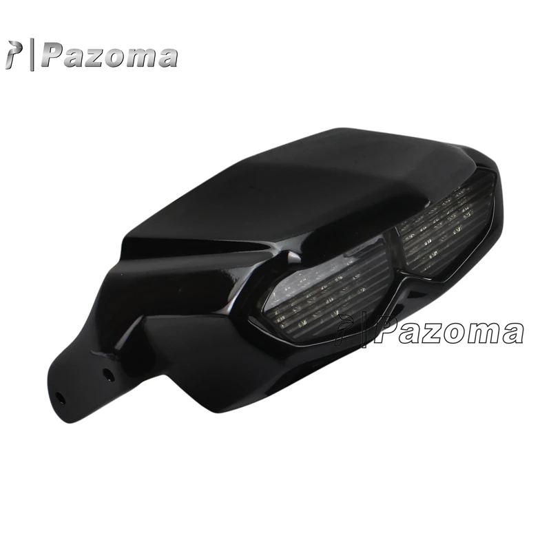 Светодиодный задний фонарь из углеродного волокна для мотоцикла, задний фонарь для Yamaha BWS X ZUMA 125
