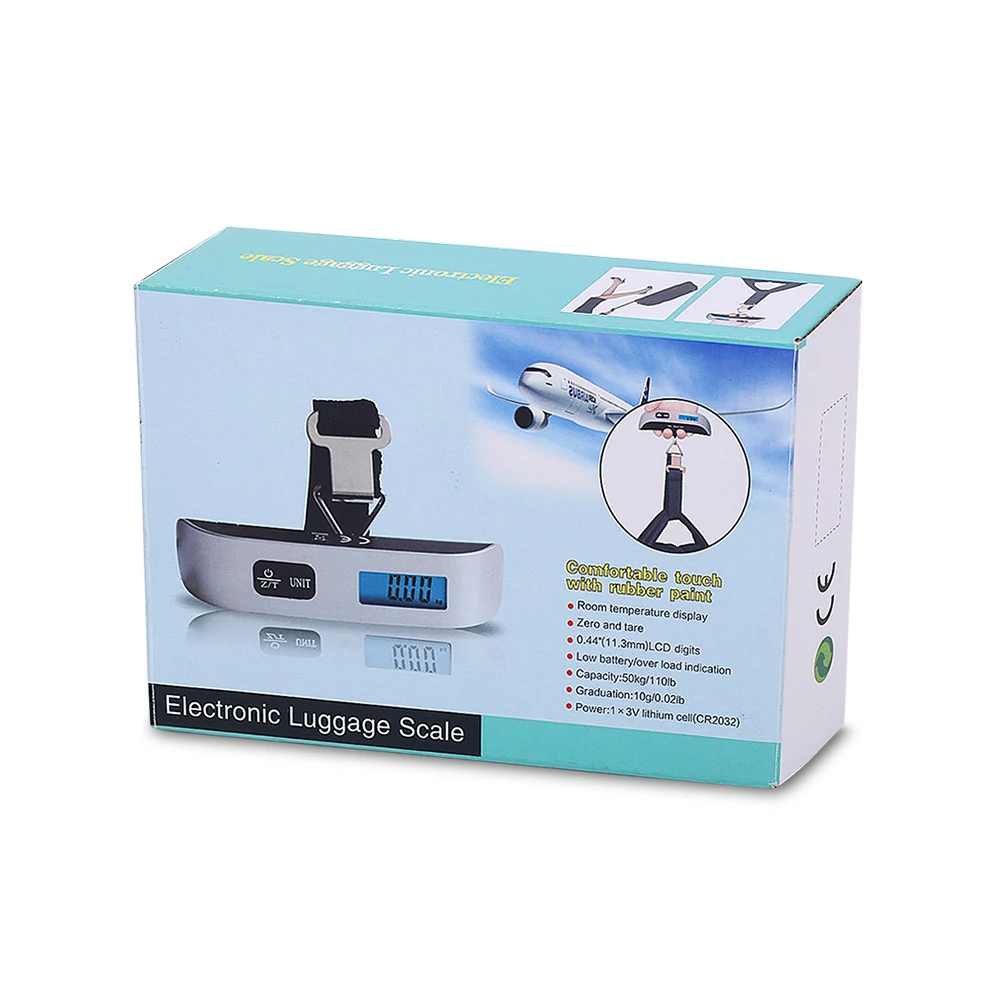 Mini 50KG Basculas Digital Weight Machine - Smart Travel Scale