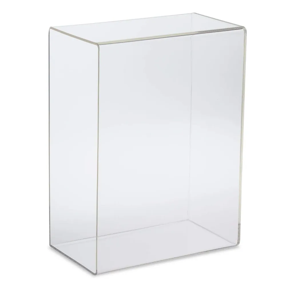 Durable Transparent Clear Acrylic Magazine Holder Slipcase Display 