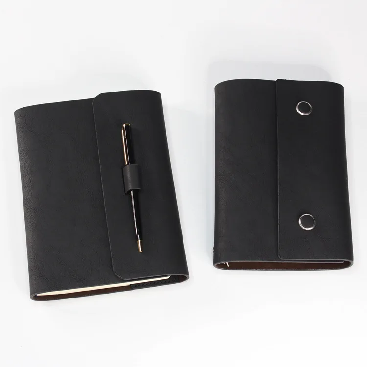 Минута блокнот с ручкой из искусственной кожи по индивидуальному заказу из Искусственной ПУ-кожи; 120 бумажных листов бумаги индивидуальный Магнитный