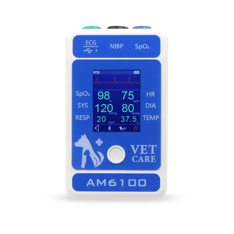 Hospital Equipment Portable AM6100 Veterinary Monitor from China Manufacturer