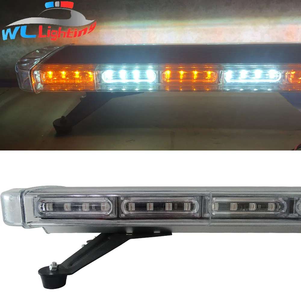 1200 мм, 48 дюймов, 88 Вт, автомобильная сигнальная лампа на крыше, полноразмерная сигнальная лампа для грузовиков/машин скорой помощи