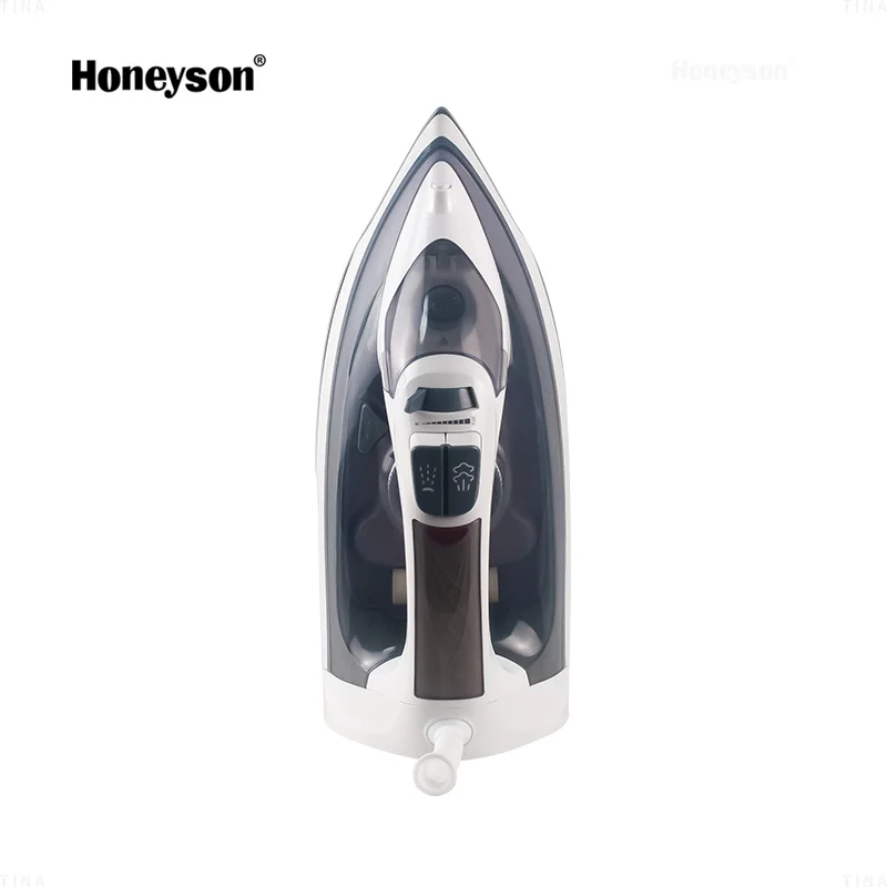 Honeyson Silver Star Electric Iron Smart Steam Press for Hotel Rooms Premium Product with Auto-Off Feature Ceramic Soleplates