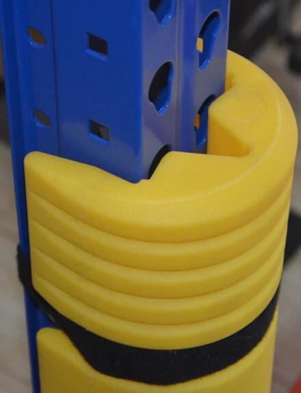 HDPE Plastic Upright Guard Protector Reducing Crash to Ensure Safety of Columns on Stacking Racks & Shelves