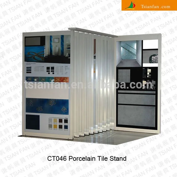 Нажимная стойка для демонстрации керамической