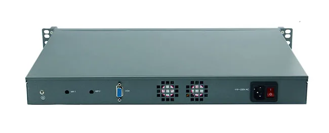 Вентилятор/безвентиляторный охлаждения структура AI шасси сплава 1 И 6 LAN Rackmount Firewall Router network server