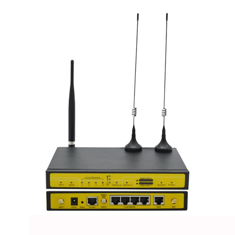 F3946 Wifi Dual Sim Card 4G Lte Wifi Router 4g Dual Sim Bonding Load Balance Router