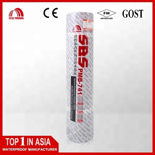 SBS Modified Bitumen Waterproof Membrane for Roof Repair