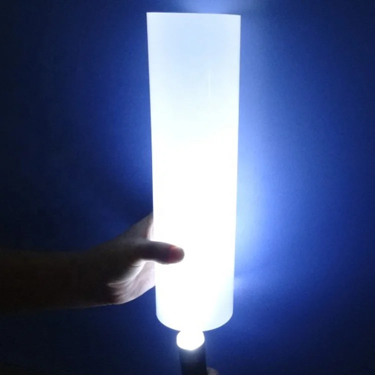 Acrylic frosted light led tube color on