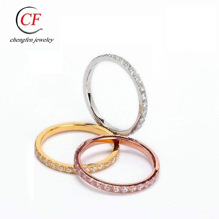 Latest Model Ring 1 Gram White Gold Ring Price in Dubai Diamond Ring for Girls