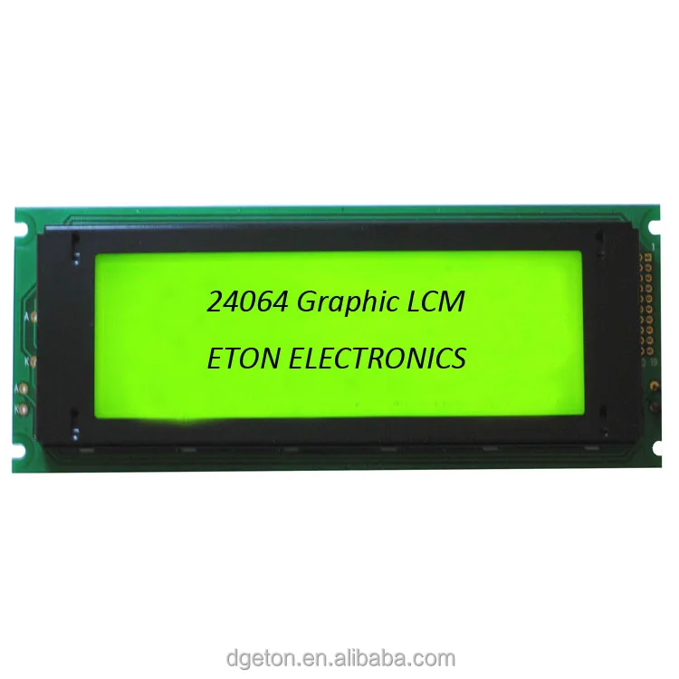 STN Positive 240X64 character lcd vs graphic 240x64 lcd module