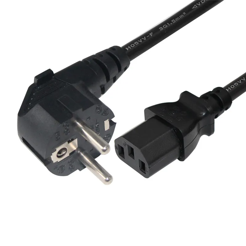 AC Replacement Open End Power Cord 10A 220V Schuko 14