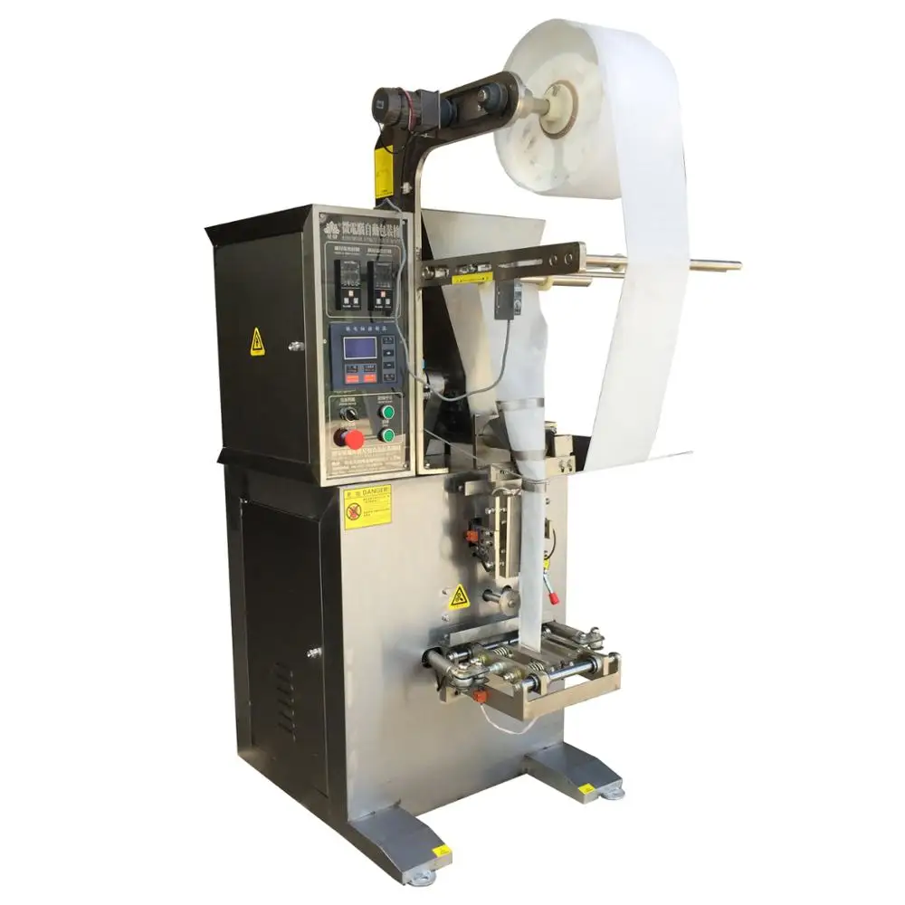 3-стороннее освещение для чайных пакетиков, скрепляющаяся с помощью Порошок Упаковочное оборудование для оберточной коробки чая 1-50 г